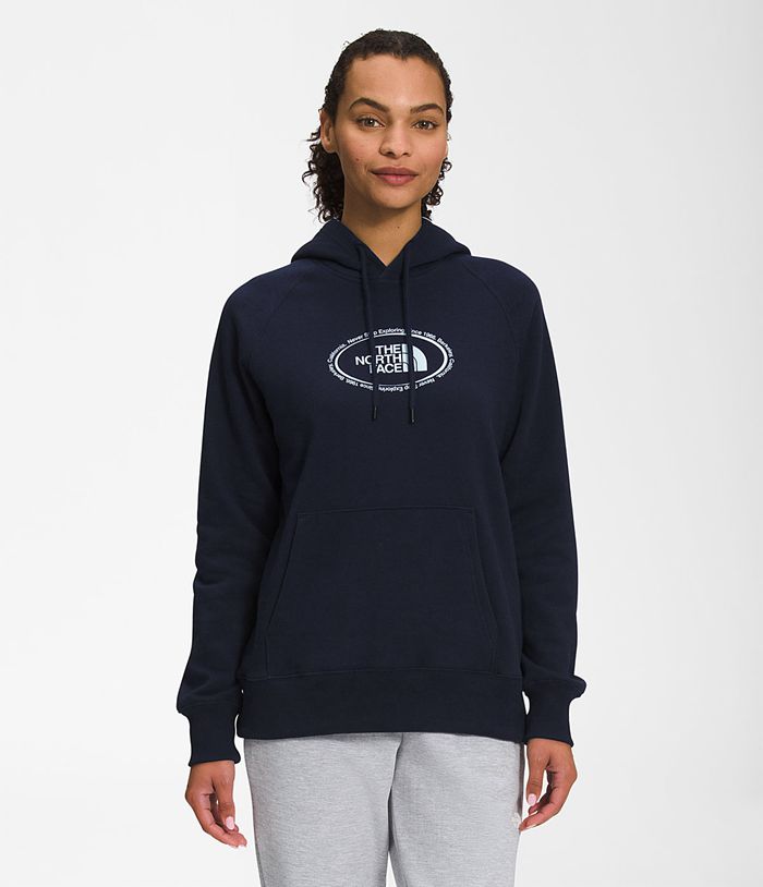 The North Face Womens Hoodie Novelty Graphic 017NAFPTB - Navy